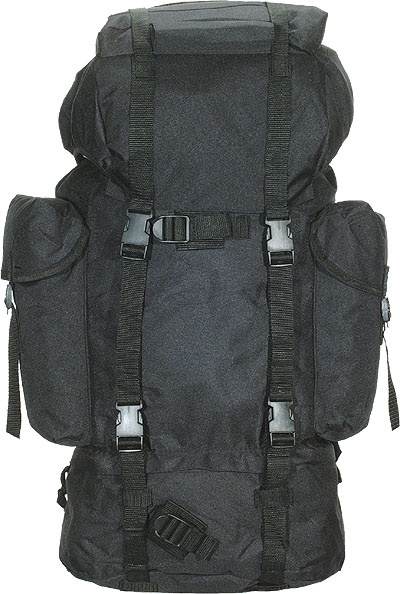BW Kampfrucksack Schwarz Import